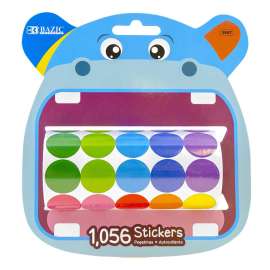 Polka Dot Sticker Rolls, 1056 Per Roll