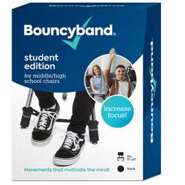 Bouncybands for Middle/High School Chairs, Black