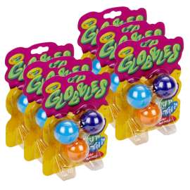 Globbles Squish Toys, Assorted Colors, 3 Per Pack, 6 Packs