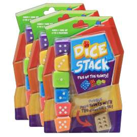 Dice Stack Game, Pack of 3