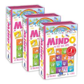 Mindo Unicorn Logic Game, Pack of 3