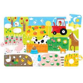 Suuuper Size Puzzle Farm Match Fun, Age 2+