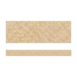 Simply Boho Wicker Straight Borders, 36 Feet