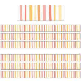 Simply Safari Zebra Stripe Straight Border, 36 Feet Per Pack, 6 Packs