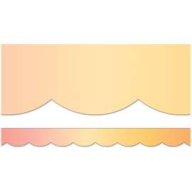Simply Safari Safari Sunset Scalloped Border, 39 Feet