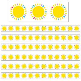 Sunshine Straight Border, 36 Feet Per Pack, 6 Packs