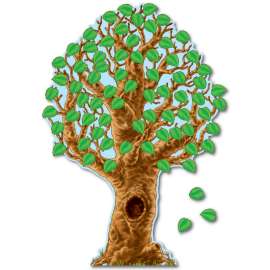 Big Realistic Tree Bulletin Board Set