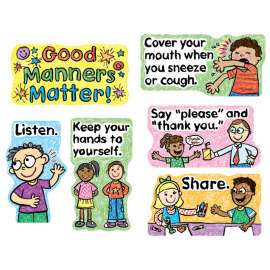 Good Manners Matter Mini Bulletin Board Set