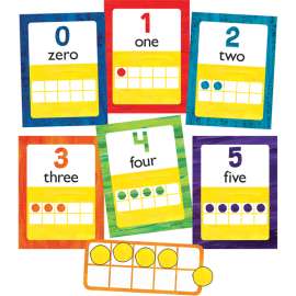 World of Eric Carle Numbers 0-20 Bulletin Board Set, 43 Pieces