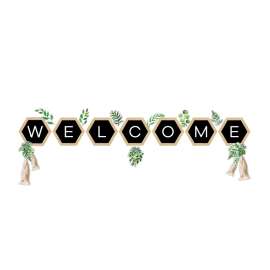 Simply Boho Welcome Bulletin Board Set