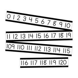 Simply Boho Number Line Mini Bulletin Board Set
