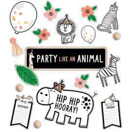 Simply Safari Birthday Bulletin Board Set