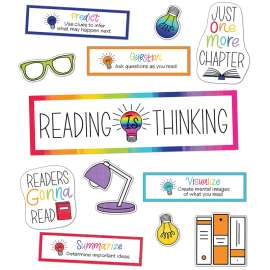 Light Bulb Moments Reading Is Thinking Mini Bulletin Board Set