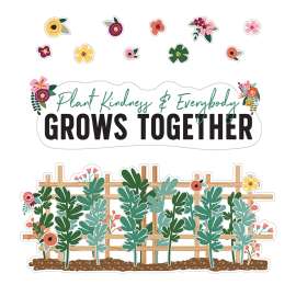 Grow Together Plant Kindness & Everybody Grows Together Bulletin Board Set