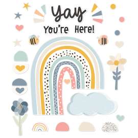 We Belong Yay You're Here! Bulletin Board Set
