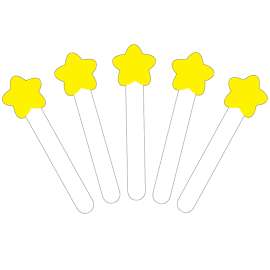 Star Sticks Manipulative, Pack of 30
