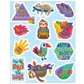 One World Motivators Motivational Stickers, 72 Pieces