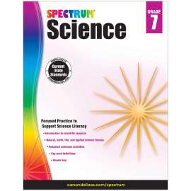Science Workbook, Grade 7, Paperback