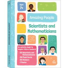 Amazing People: Scientists and Mathematicians Activity Book