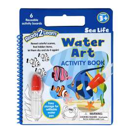 Water Art Activity Book - Sea Life