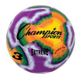Extreme Tiedye Soccerball, Size 3