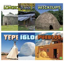 American Indian Homes Book Set, Set of 6