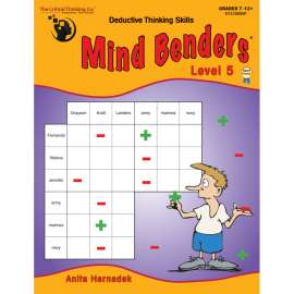 Mind Benders® Book 5, Grades 7-12+