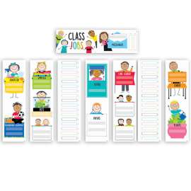 Stick Kids Class Jobs Mini Bulletin Board Set