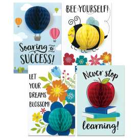 3D POP! Positive Mindset Inspire U 4-Poster Pack