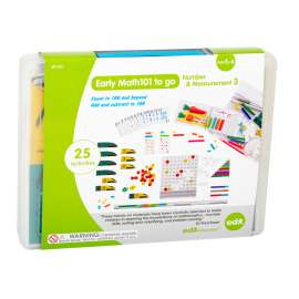 Early Math101 to go - Ages 5-6 - Number & Measurement - In Home Learning Kit for Kids - Homeschool Math Resources with 25+ Guided Activities