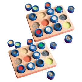 Two-Color Counters - Plastic - Magnetic - 200 Per Set - 2 Sets