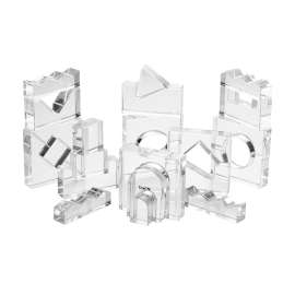 Crystal Acrylic Block Set - Set of 25
