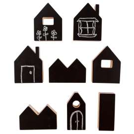 Create 'N' Play My Village Wooden Blocks - Set of 8 - Ages 1+