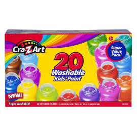 Washable Poster Kids Paint, 20 Count