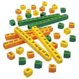 UnifixВ® Letter Cubes, Blends, Set of 90