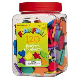 Foam Fun! Magnet Counters, Set of 120