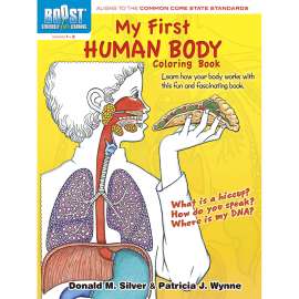 My First Human Body Coloring Book