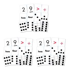 Essential Number Cards, Grade K-2, 110 Cards Per Pack, 3 Packs
