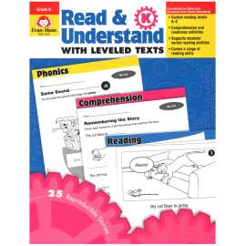 Read & Understand with Leveled Texts Book, Grade K
