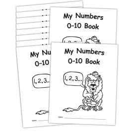My Own Books: My Numbers 0-10 Book, 10-Pack
