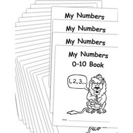My Own Books: My Numbers 0-10 Book, 25-Pack