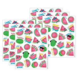 Watermelon Scented Stickers, 80 Per Pack, 6 Packs