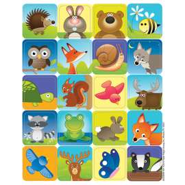 Woodland Creatures Theme Stickers, Pack of 120