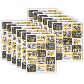 The Hive Success Stickers, 120 Per Pack, 12 Packs