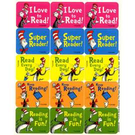 Cat in the Hat Reading Success Stickers, Pack of 120