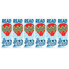 Hot Air Balloon New Heights Bookmarks, 36 Per Pack, 6 Packs