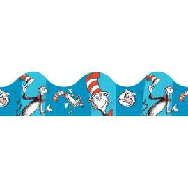 Cat in the Hat Blue Deco Trim®, 37 Feet