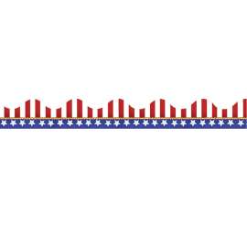 American Flags Electoral Deco Trim®, 37 Feet