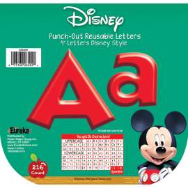 Mickey Mouse Clubhouse® Mickey Red Deco 4" Letters, 216 Characters