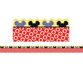 Mickey® Color Pop! Peeking Head Extra Wide Deco Trim®, 37 Feet